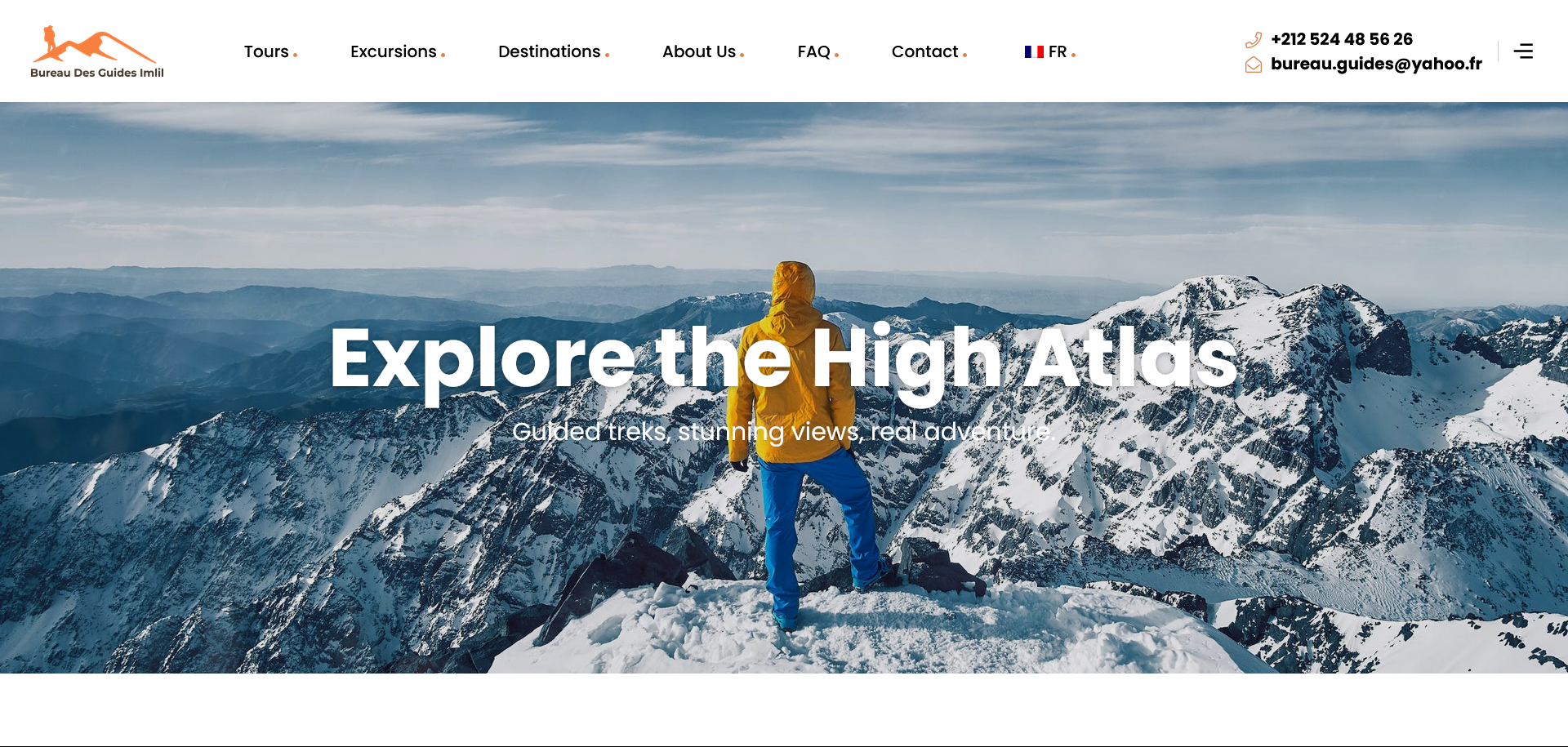 Imlil Mountain Guides Office desktop screenshot