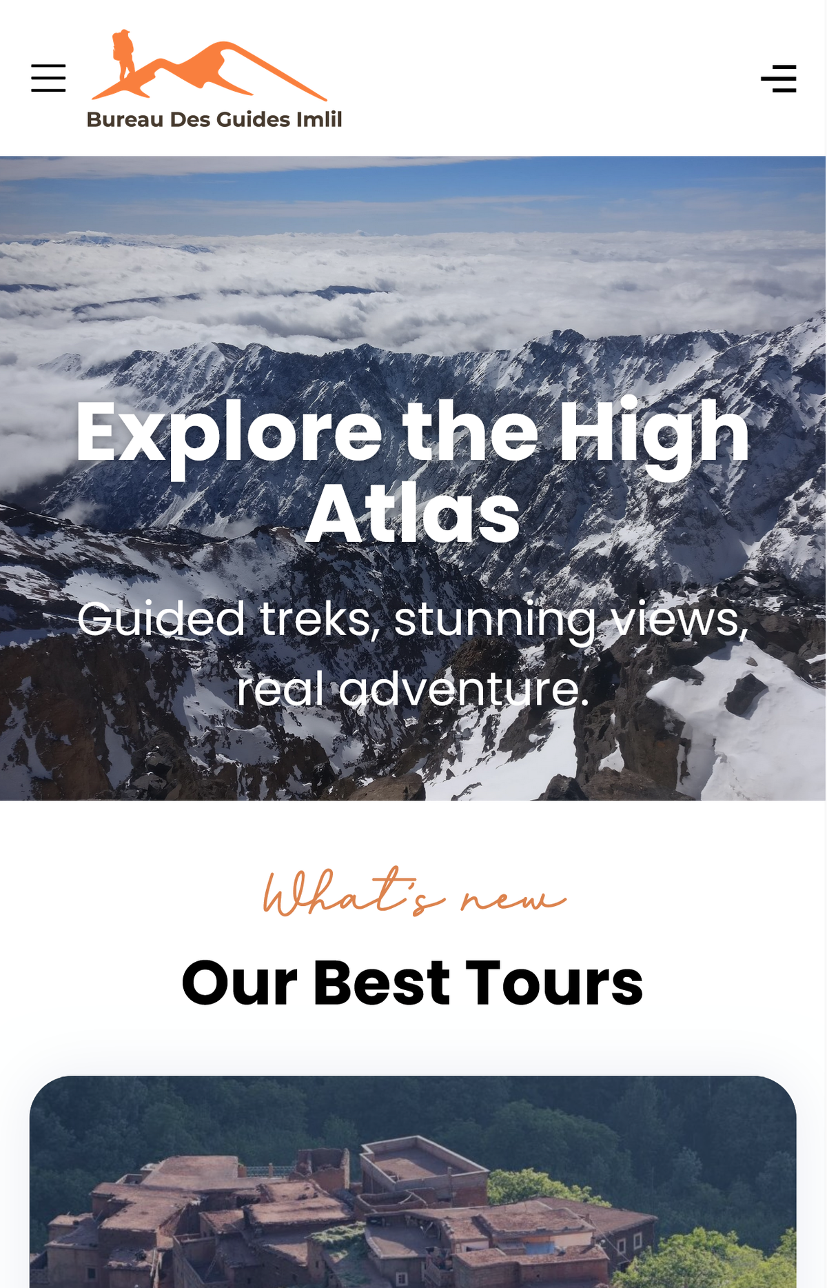 Imlil Mountain Guides Office mobile screenshot